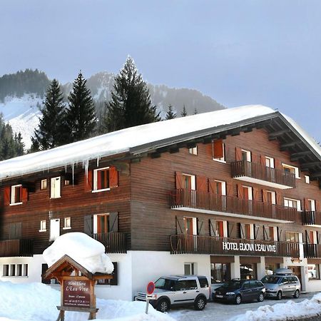 Hotel Eliova L'Eau Vive Châtel Екстериор снимка